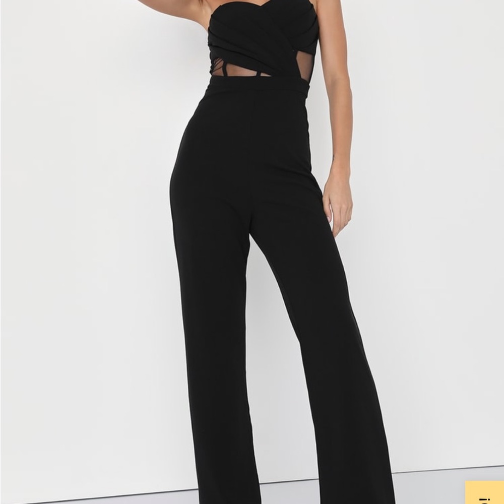 Elegant black jumpsuit